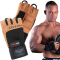 Rękawiczki treningowe na siłownię z usztywnieniem skórzane PRO 100 - Beltor